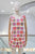 Conjunto tejido multicolor