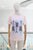 T-shirt rosa peces