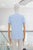 T-shirt azul peces