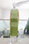 Conjunto plisado verde oliva