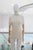 Blusa plisada beige