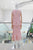 Conjunto plisado rosa claro