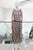 Vestido cuadros café