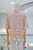 Camisa guipur palo de rosa