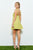 Vestido lino verde
