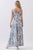 Conjunto hojas azul