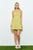 Vestido lino verde