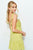 Vestido lino verde