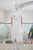 Vestido midi guipur