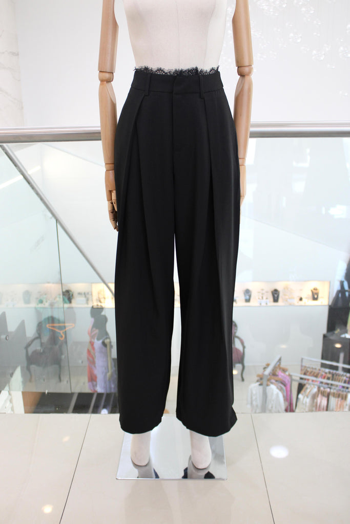 Pantalón negro encaje