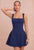 Vestido azul marino