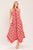 Vestido halter palmeras