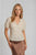 Blusa beige polka dots