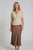 Blusa beige polka dots