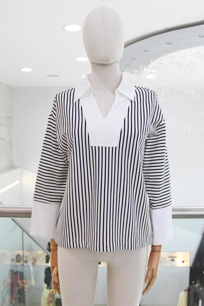 Blusa rayas b&w