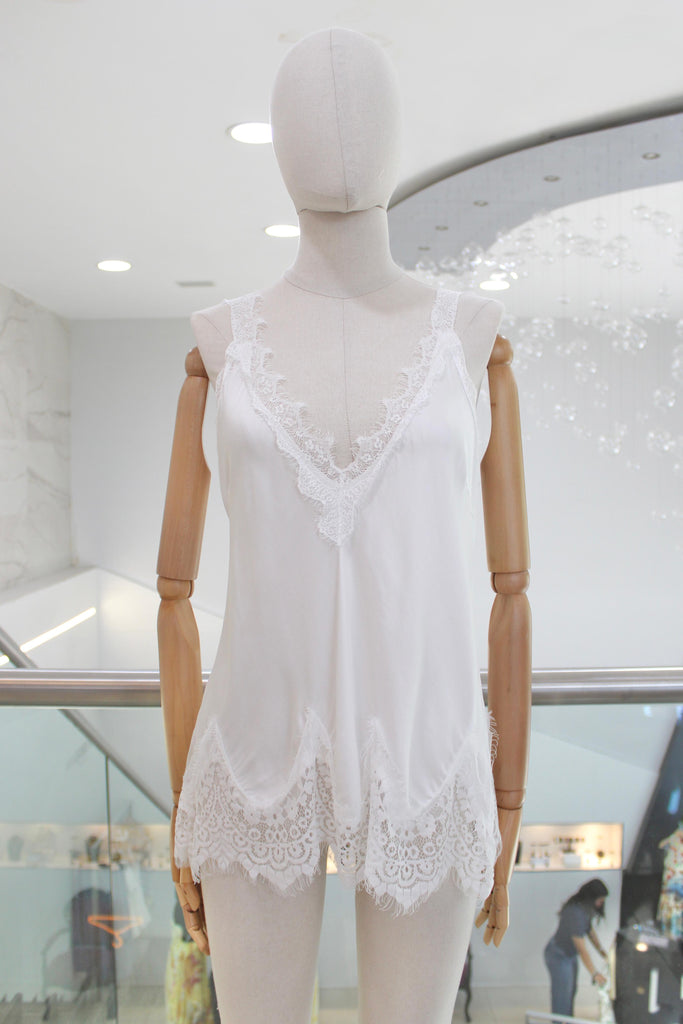 Blusa lencera blanca