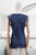 Blusa lencera azul marino