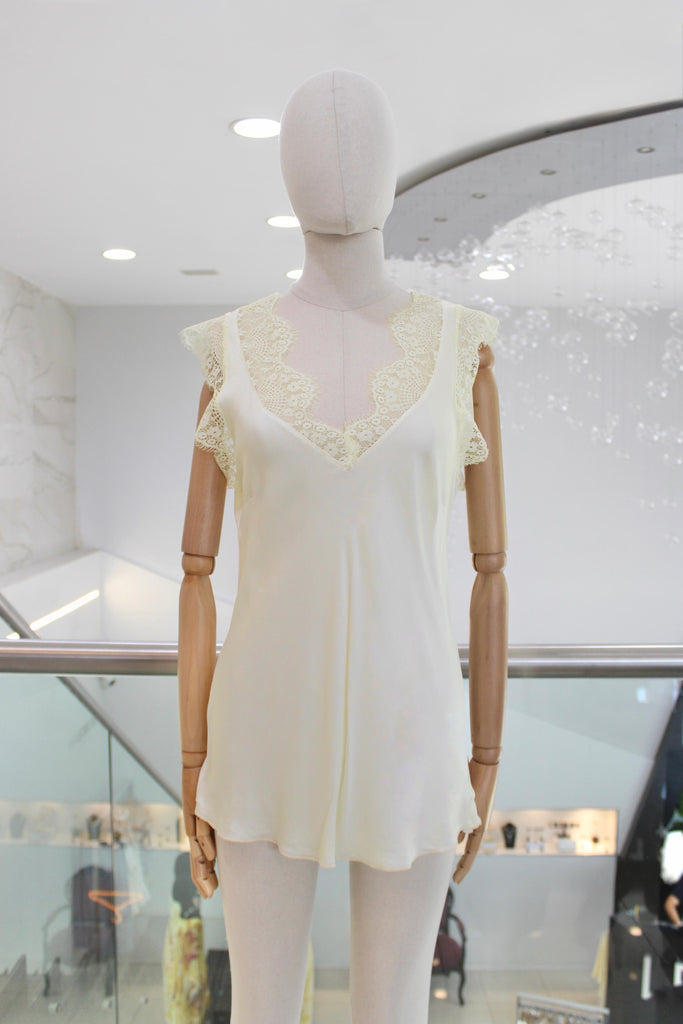 Blusa lencera baby yellow