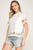 T-shirt blanca bordada