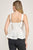 Blusa peplum blanca