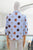 Camisa polka dots azul