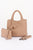 Bolsa nude con cartera