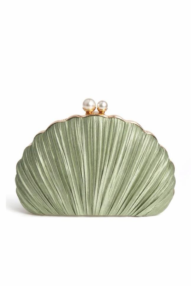 Bolsa concha verde