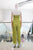 Conjunto satinado verde olivo