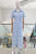 Vestido guipur baby blue