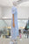 Vestido guipur baby blue