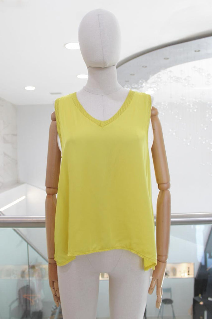 Blusa satinada lima