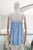 Blusa lencera azul