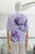 Blusa floral lila