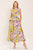 Conjunto flores amarillo y lila