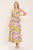 Conjunto flores amarillo y lila
