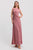 Vestido plisado rosa