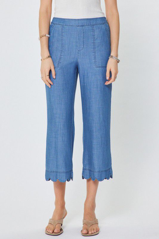 Pantalón denim azul
