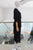 Vestido seda negro
