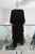 Vestido seda negro