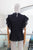 Blusa negra polka dots