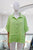 Blusa lino verde manzana