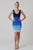 Vestido bandage azul