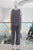 Conjunto print azul marino