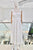 Vestido blanco floral