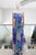 Vestido strapless multi