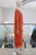 Vestido seda terracota