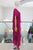Vestido seda magenta