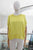 Blusa seda amarilla