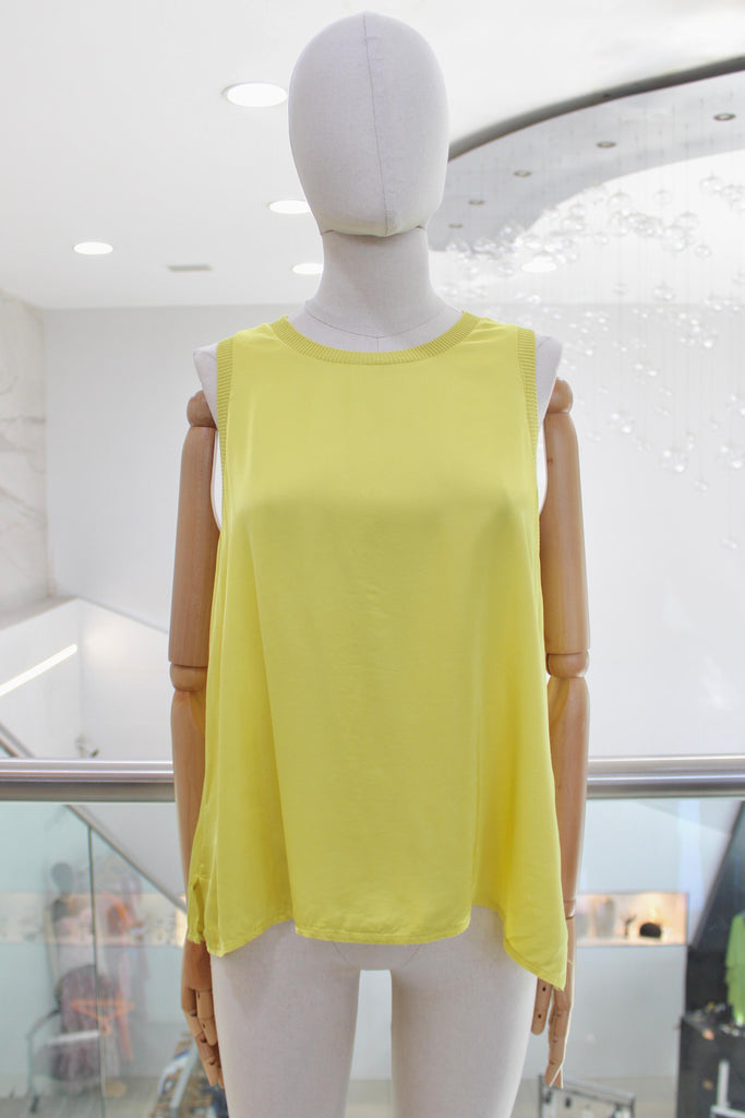 Blusa sisada amarilla