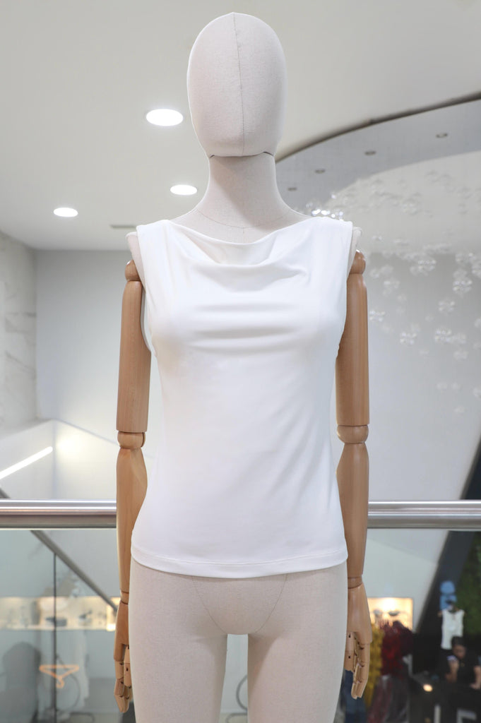 Blusa licra blanca